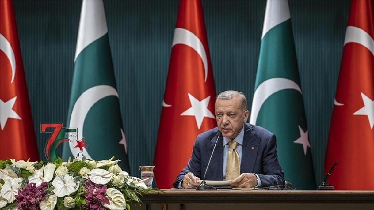 اعلام آمادگی رئیس جمهور ترکیه برای تقویت روابط با پاکستان