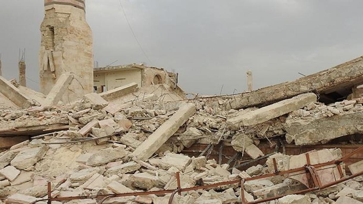 反达伊沙联盟攻击叙利亚一清真寺