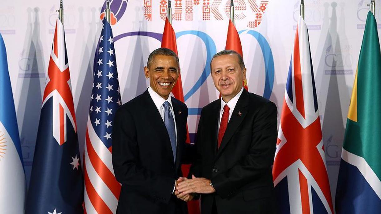 رئیس جمهور ترکیه با همتای امریکائی خود یک صحبت تلفنی انجام داد