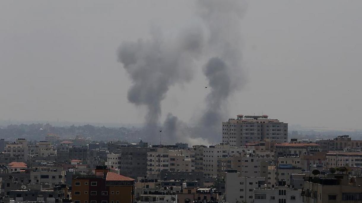 İsrail ordusu yenә  Qәzza zolağını bombaladı