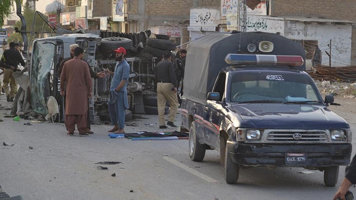پاکستان: بم دھماکہ 7 افراد زخمی