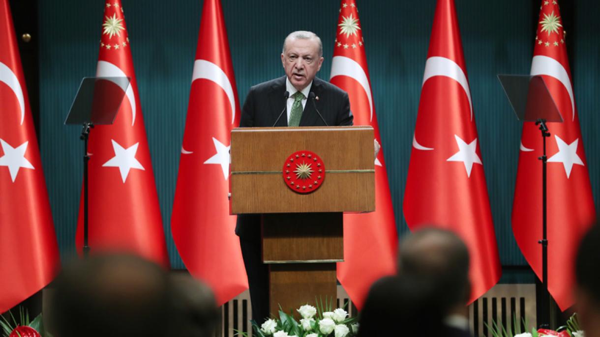 Erdogan a susținut un discurs după reuniunea Cabinetului