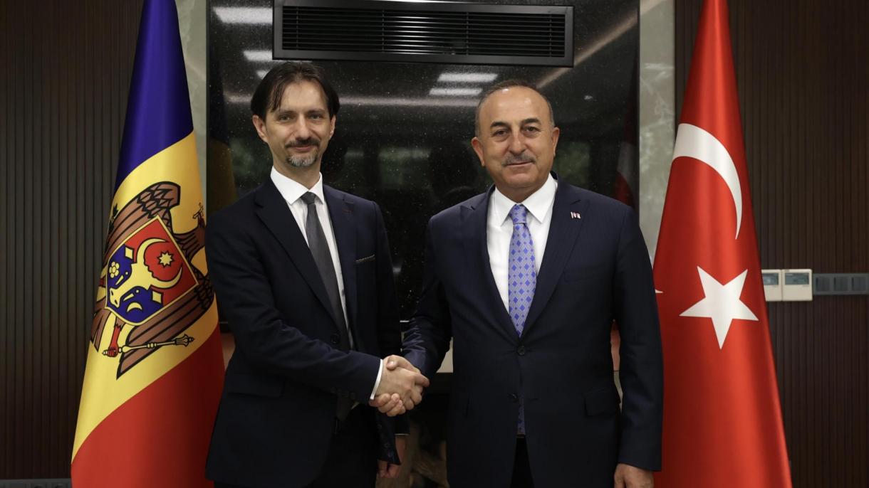 Çavuşoğlu s-a întâlnit cu ministrul Economiei al Moldovei