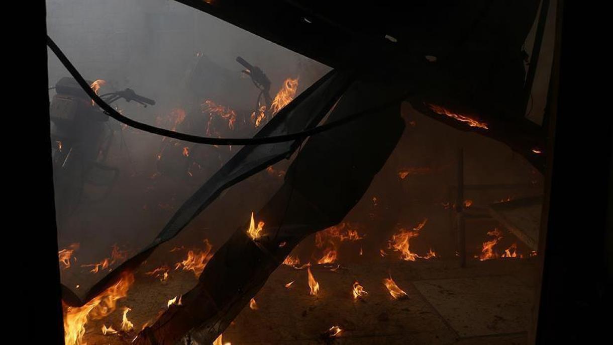 پانزده نفر طی آتش‌سوزی در رستورانی در هندوستان جان باختند