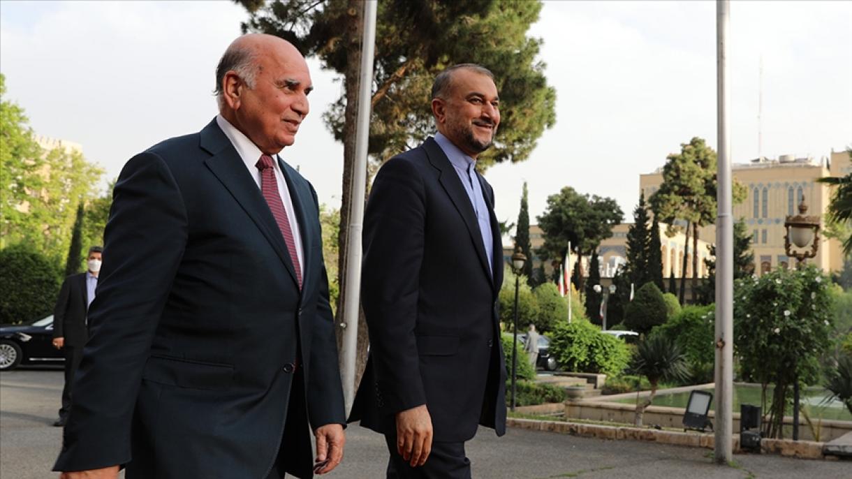 گفتگوی وزرای خارجه ایران و عراق پیرامون روابط دوجانبه و مسائل منطقه‌ای و بین‌المللی