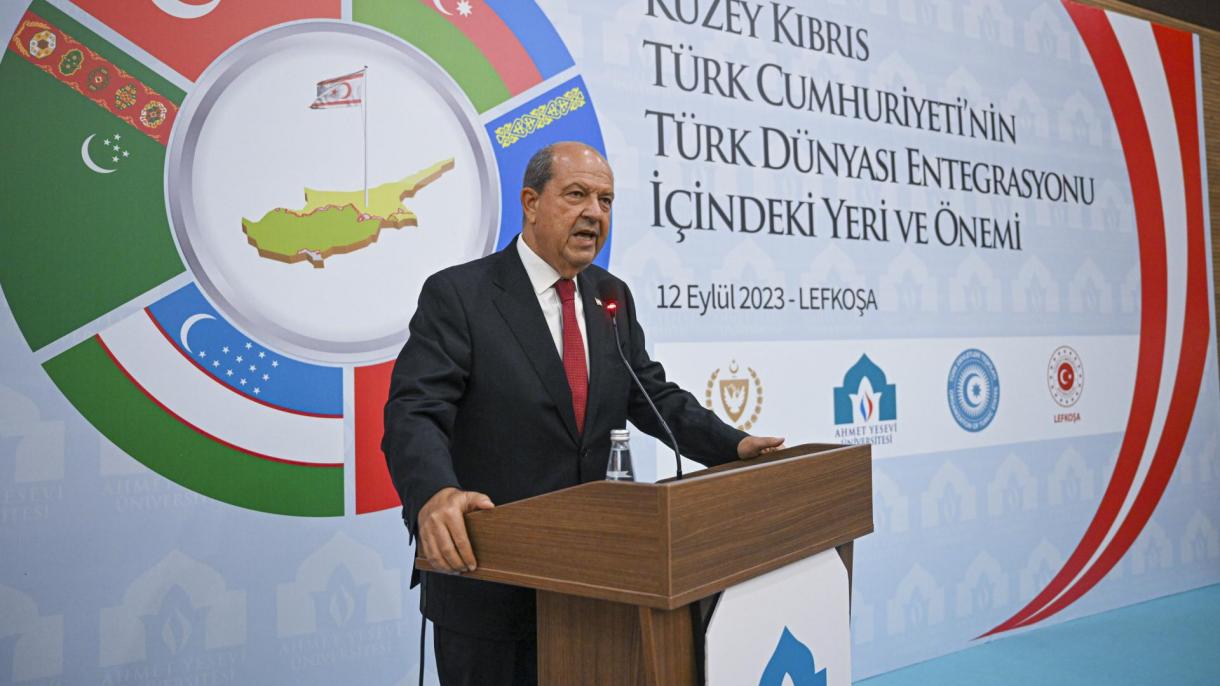 Ersin Tatar: ''Dünyanı deyil, Türk dünyasını qucaqlamağa üstünlük veririk''