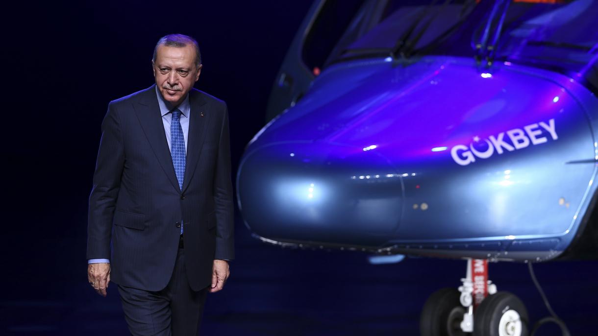 Türkiyənin yeni helikopteri "Gökbey"