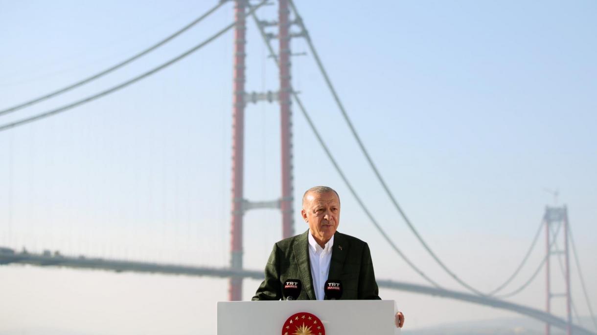 ایردوغان سابق بیرلشگن ملتلر تشکیلاتی یوکسک کمیشنری نی یاد ایتیش مراسمی گه ویدیو پیام جونتدی