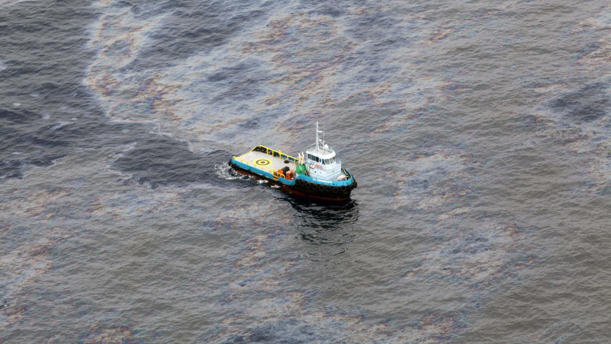 巴西石油泄入大海100多吨