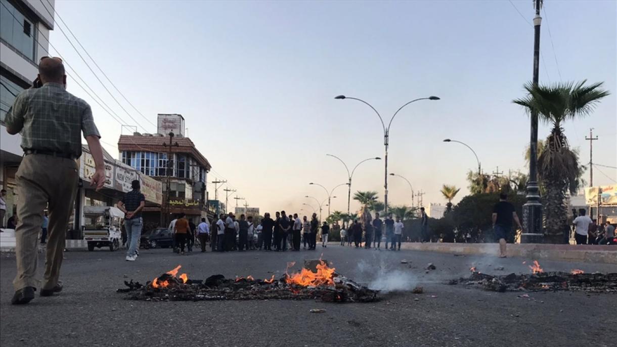 4 نفر در تظاهرات هواداران حزب دموکرات کردستان در کرکوک جان‌باختند