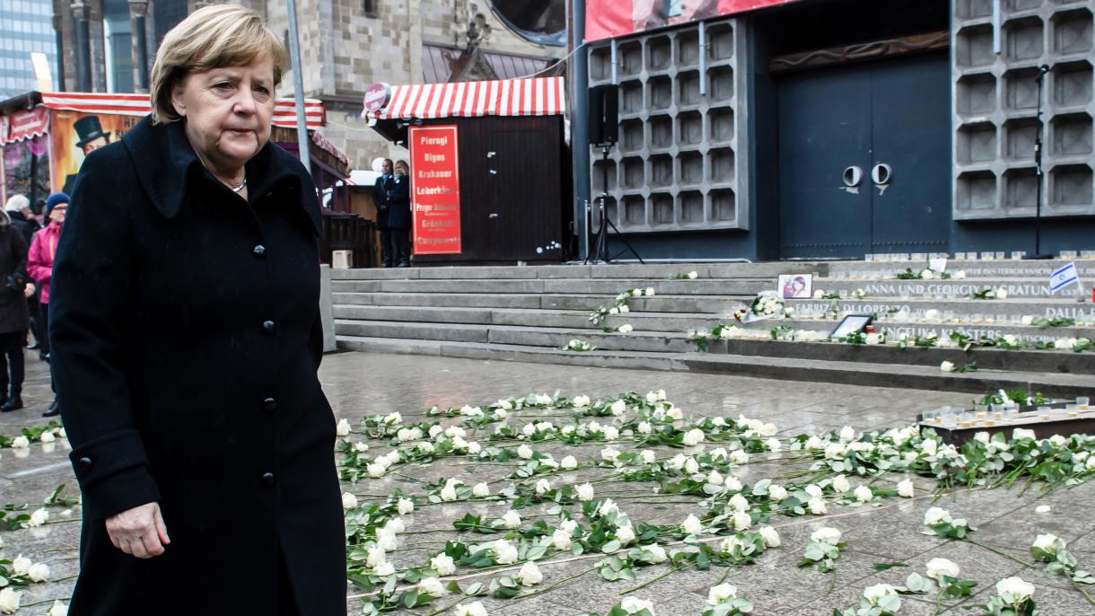برلن کرسمس مارکیٹ حملے کا ایک سال،یادگاری تقریب میں مرکل کی شرکت