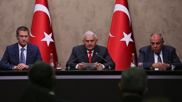 Primeiro ministro turco esclarece observações sobre o papel do presidente