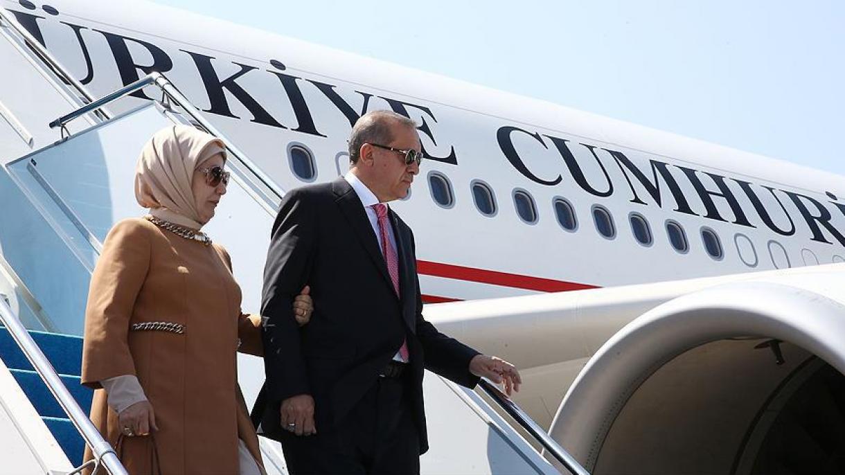 Erdogan tras completar sus contactos en China volvió a la patria