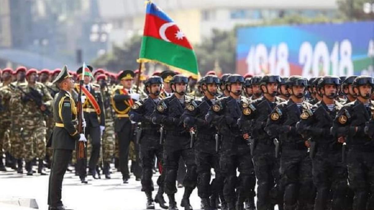 Военно положение в Азербайджан...