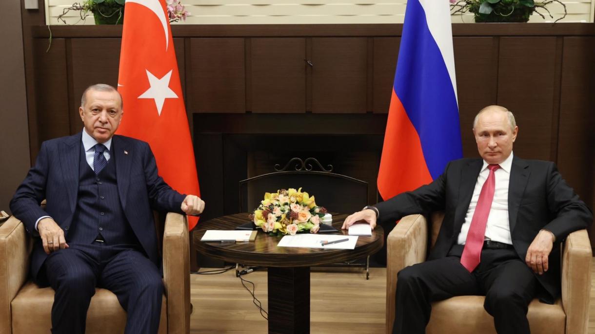 Ердоган проведе телефонен разговор с Путин...