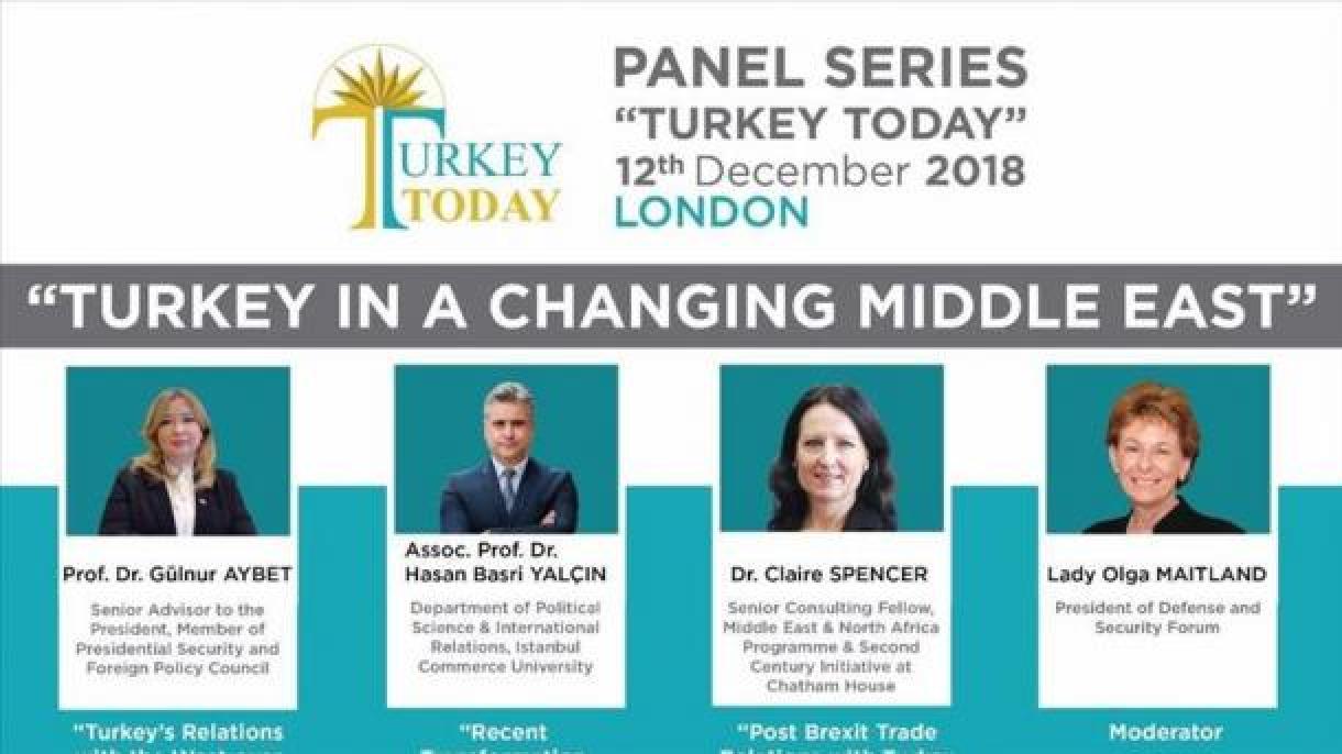 Londres: Um debate sobre a política externa da Turquia na quarta-feira