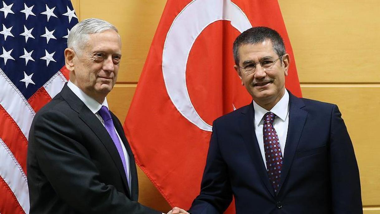 土耳其防长与马提斯举行建设性会晤