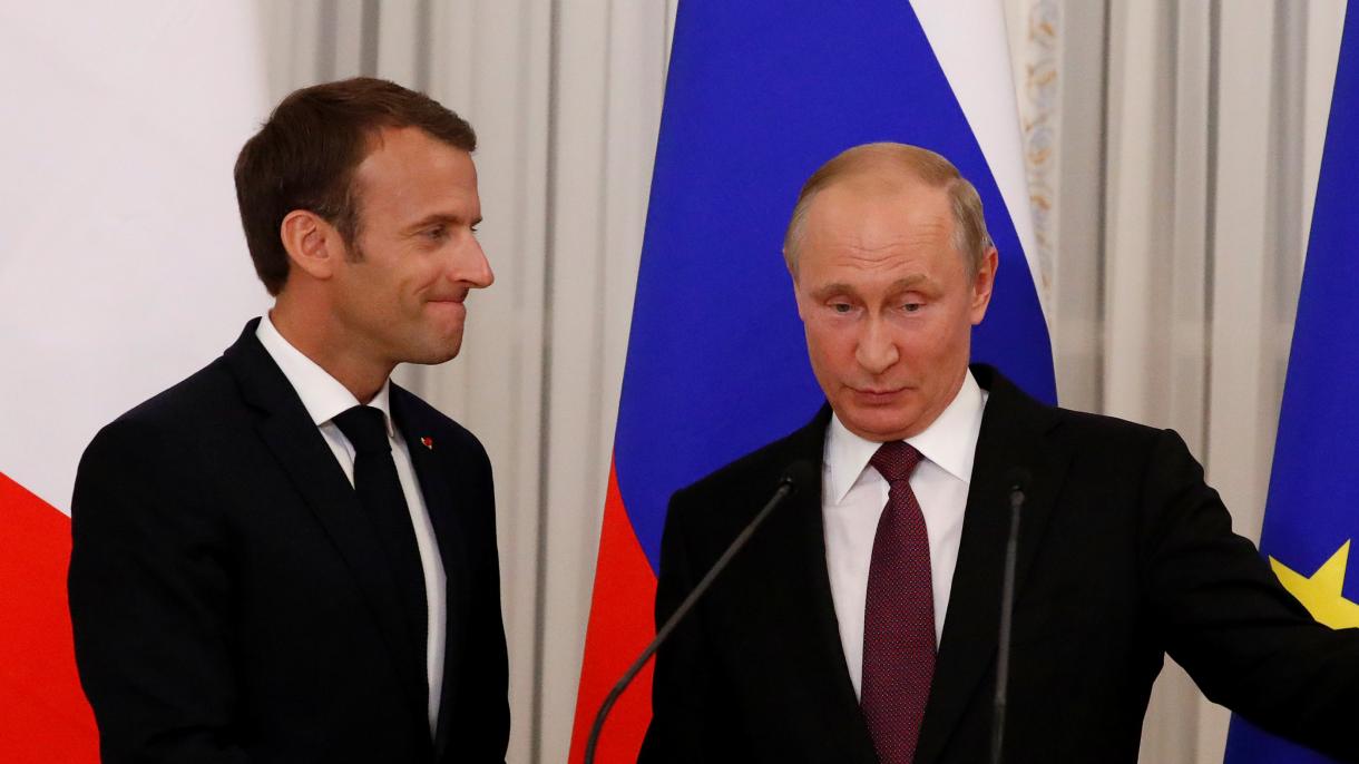 Putin və Makron bu gün Moskvada görüşəcəklər