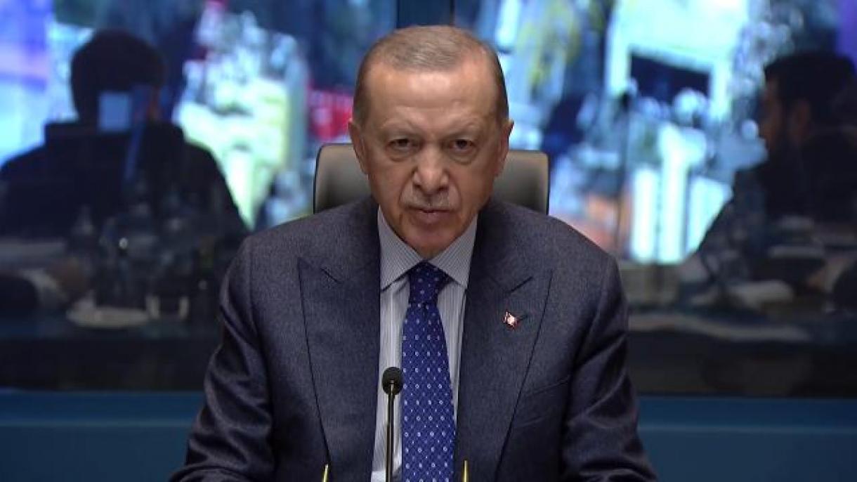 رئیس جمهور ترکیه: 3549 متوفی و 22168 مجروح داریم