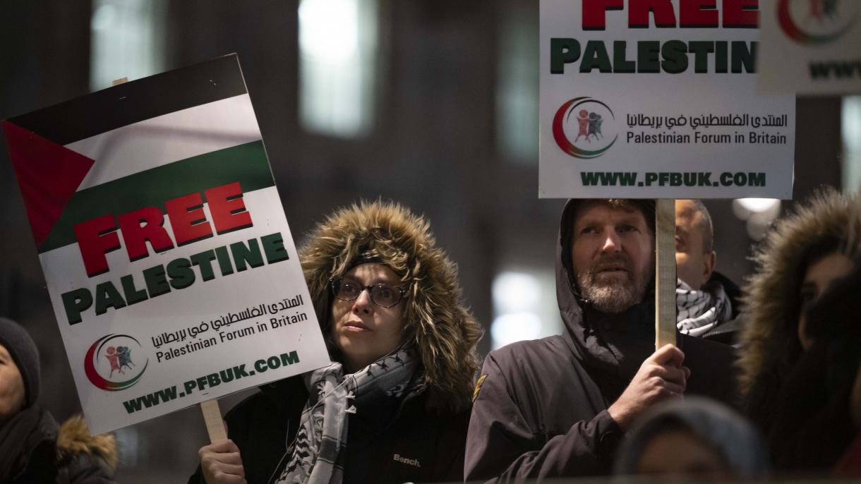 تظاهرات حمایت از فلسطین در نقاط مختلف دنیا