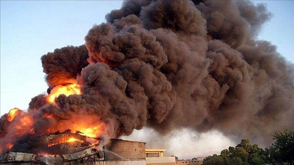 وقوع انفجار در یک کارخانه اکسیژن در اهواز