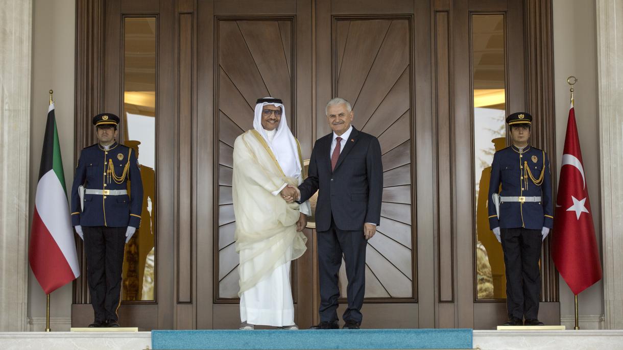 کویتی وزیراعظم انقرہ میں،ترک رہنماوں سے ملاقات کریں گے