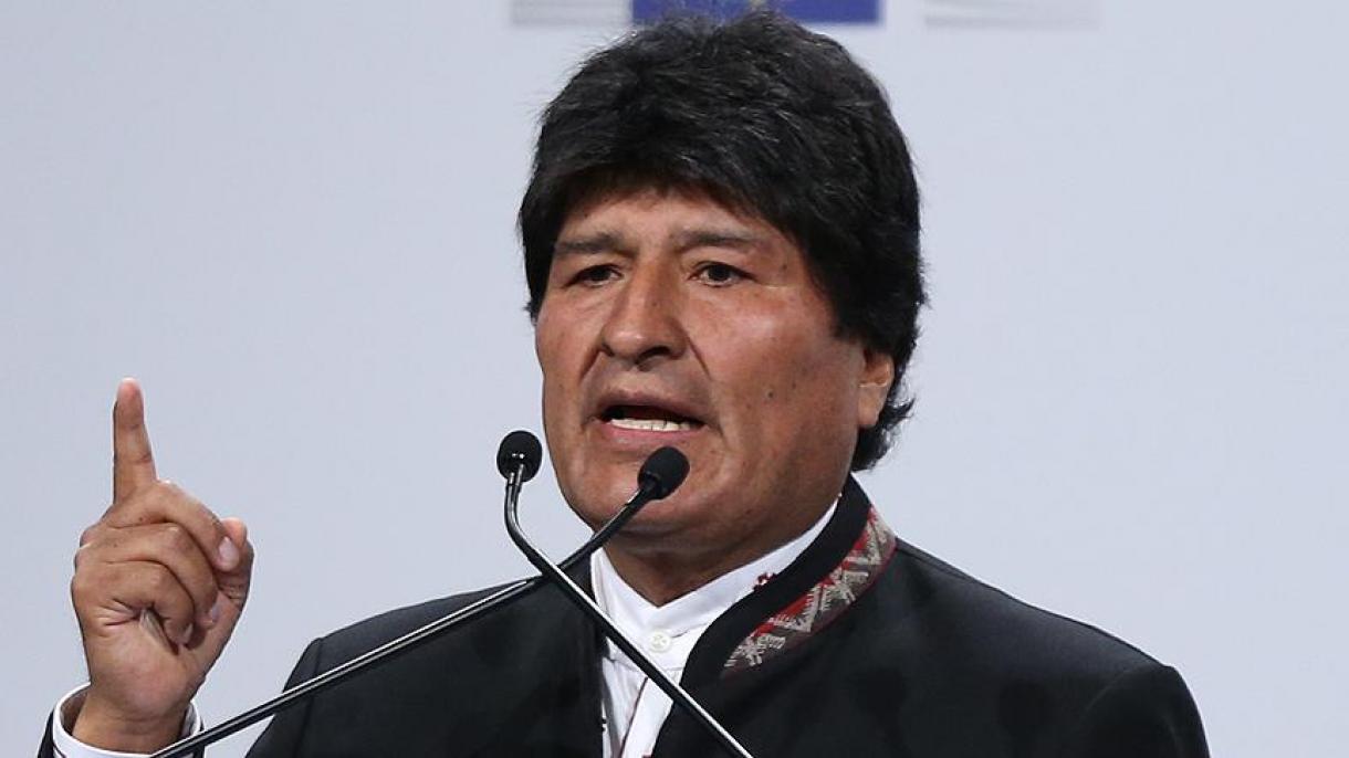 Boliviya prezidenti Evo Morales Xuan Quaidoya reaksiya göstәrdi