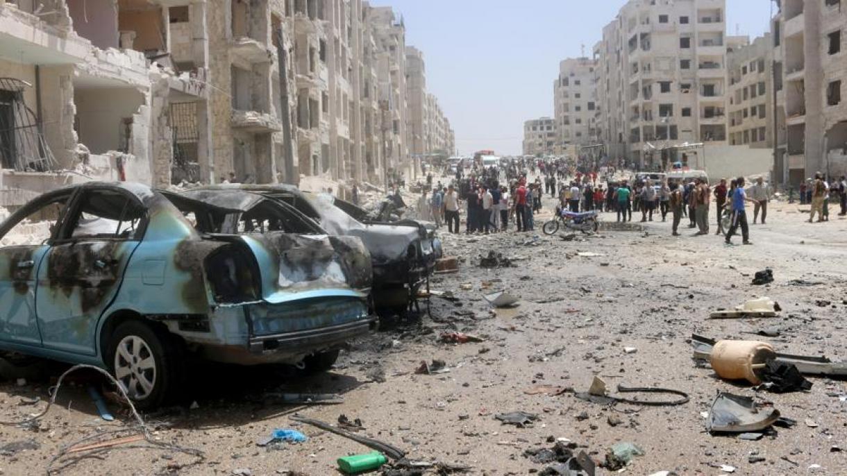 شام؛ فضائی حملوں میں درجنوں افراد ہلاک