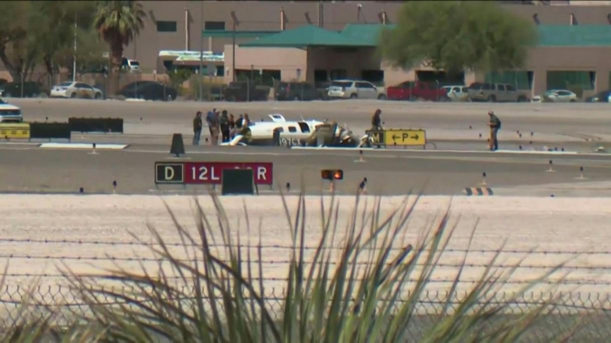 Las Vegas, scontro tra due aerei, 4 morti