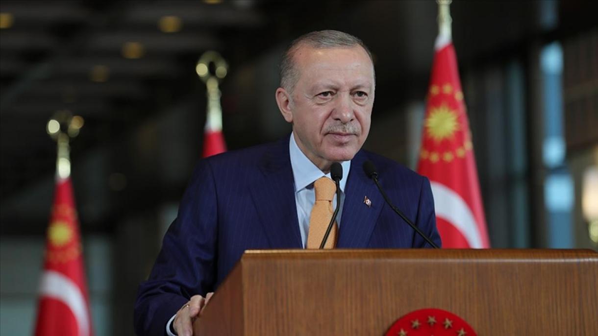 Prezident Erdogan 29-njy oktýabr Respublika Baýramy mynasybetli gutlag ýüzlenmesini çap etdi