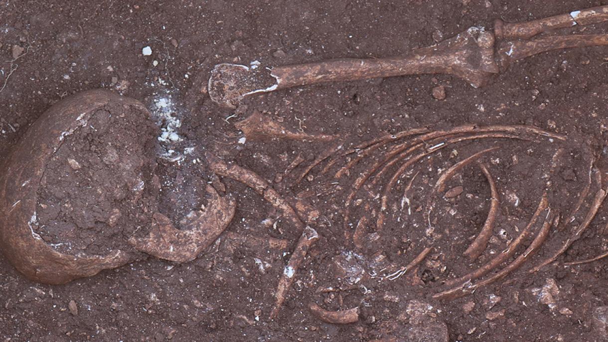 Перре байыркы шаарында 1500 жылдык скелеттер табылды