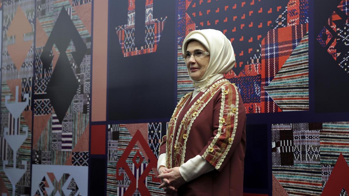 ترک بُنائی کے شاہکاروں کو  دنیا سے متعارف کروایا جا رہا ہے: خاتونِ اول امینیے  ایردوان