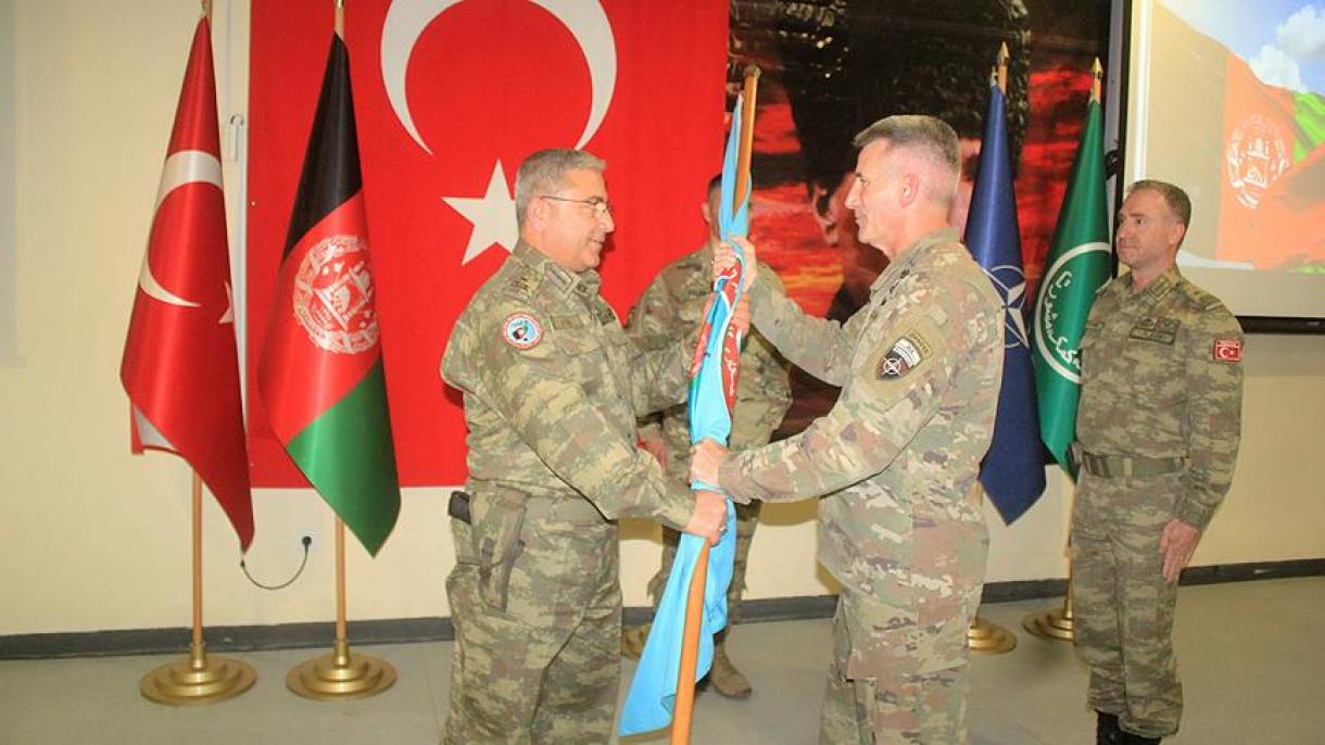 土耳其军队在阿富汗进行任务交换