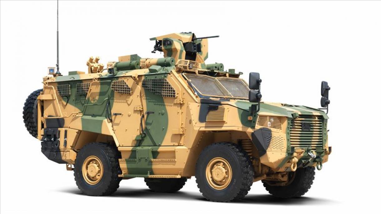 "Vuran", o novo veículo blindado das Forças Armadas da Turquia
