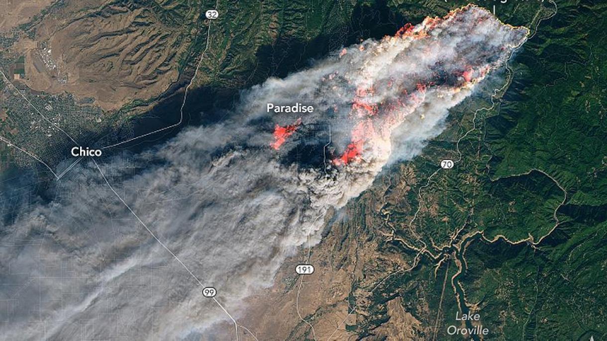 Subiu para 31 o número de vítimas mortais nos incêndios florestais da Califórnia