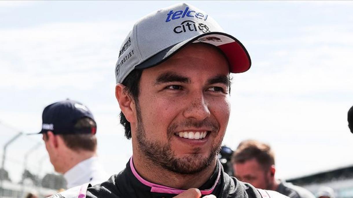El piloto mexicano de F1 Sergio Pérez se recupera del COVID-19