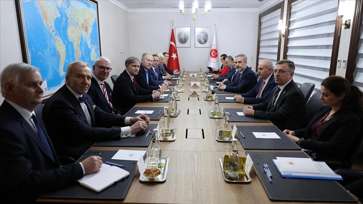 Daşary Işler Ministri Fidan Ankarada Möhüm Duşuşyklar Geçirdi
