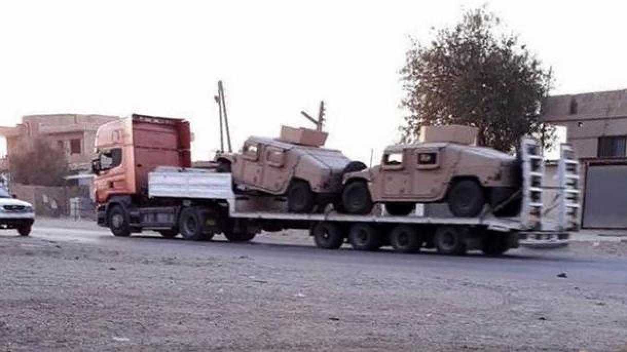 EUA enviam equipamentos militares e de logística para a YPG / PKK na Síria