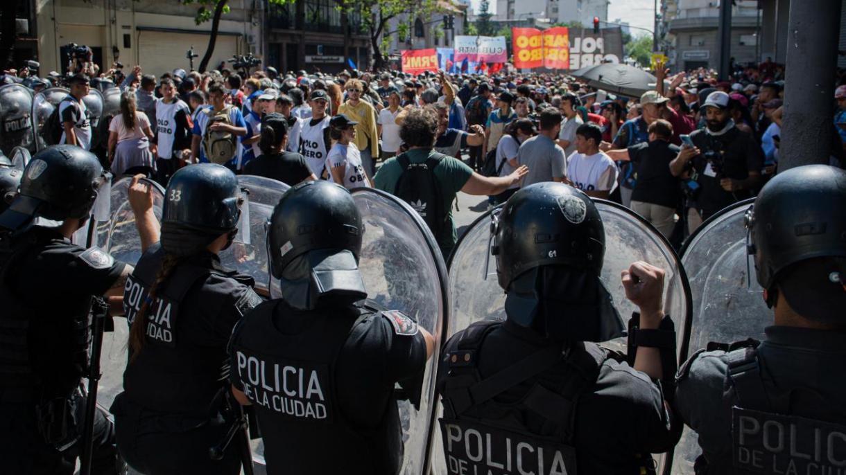 اعتصاب عمومی در آرژانتین