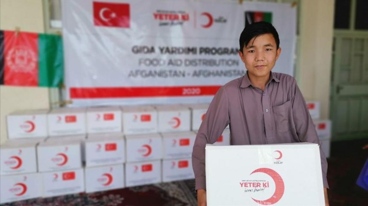 La Media Luna Roja Turca ayuda a 4.000 familias en Afganistán con motivo del Ramadán