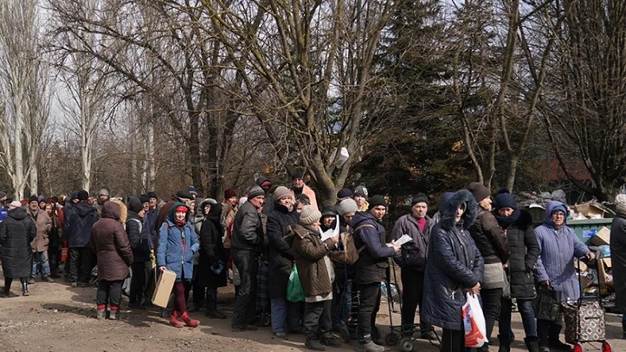 联合国公布乌克兰难民危机数据