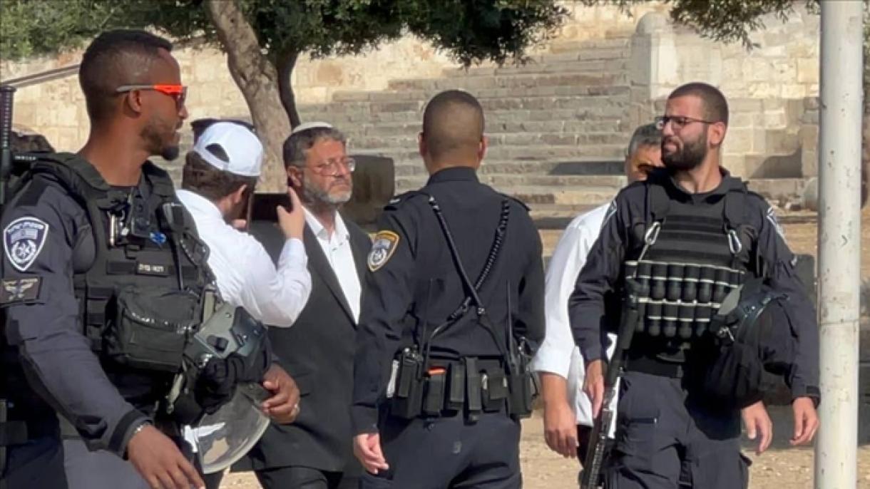 El ministro derechista israelí Itamar Ben-Gvir amenaza con asaltar la Mezquita Al-Aqsa