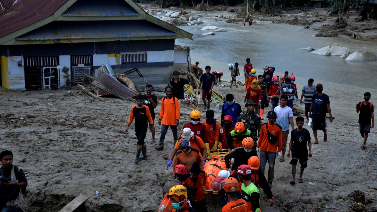 印尼发生洪灾
