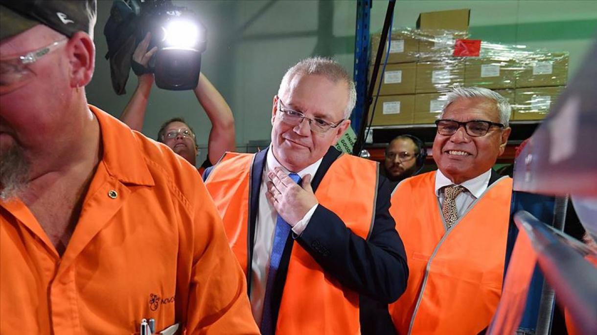 Tojást vágtak Scott Morrison ausztrál miniszterelnök fejéhez