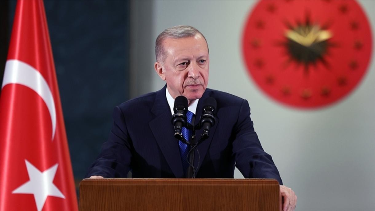 ئەردوغان «تەبىئىي»نىڭ خەيرلىك، تاماشىبىنلىرىنىڭ مول بولۇشىنى تىلىدى