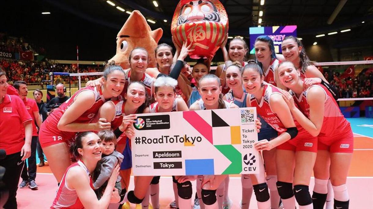 東京五輪 トルコ女子バレー代表がオリンピック出場権を獲得