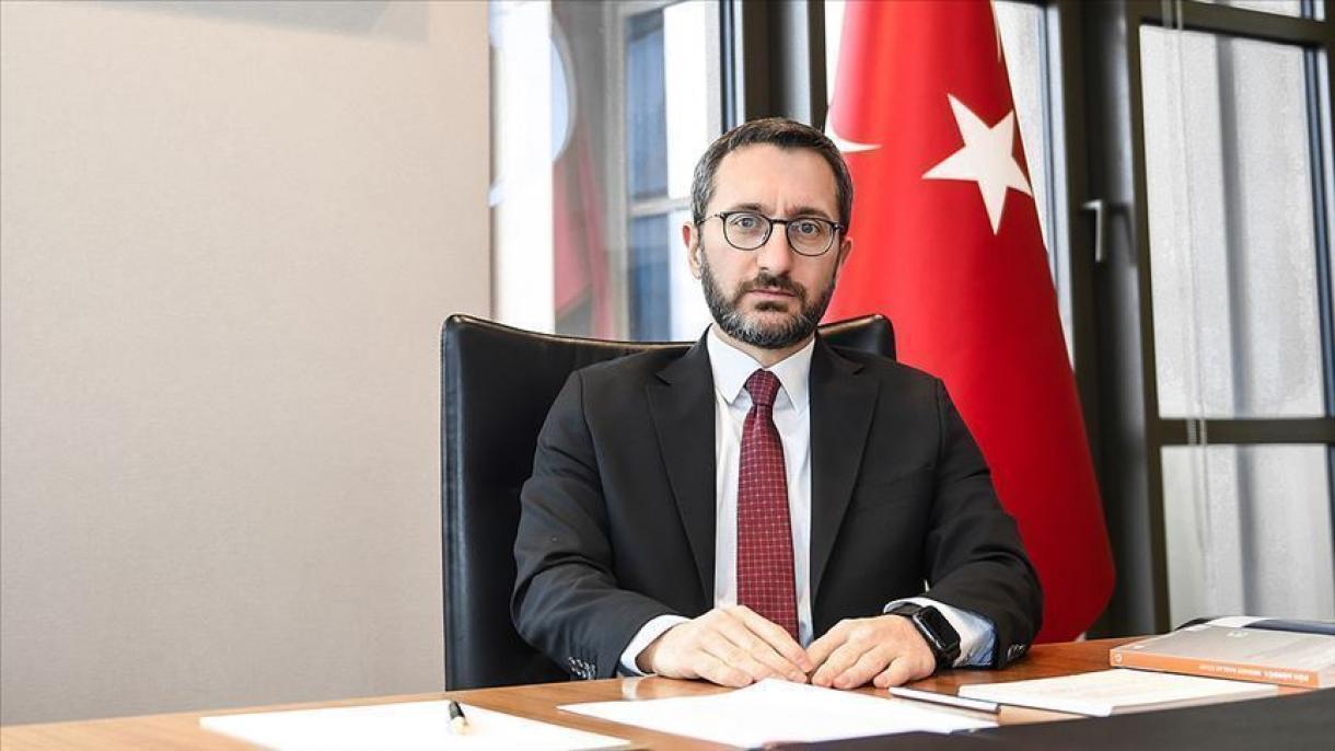 Fahrettin Altun: "Temos alta firmeza para proteger os nossos cidadãos contra o coronavírus"