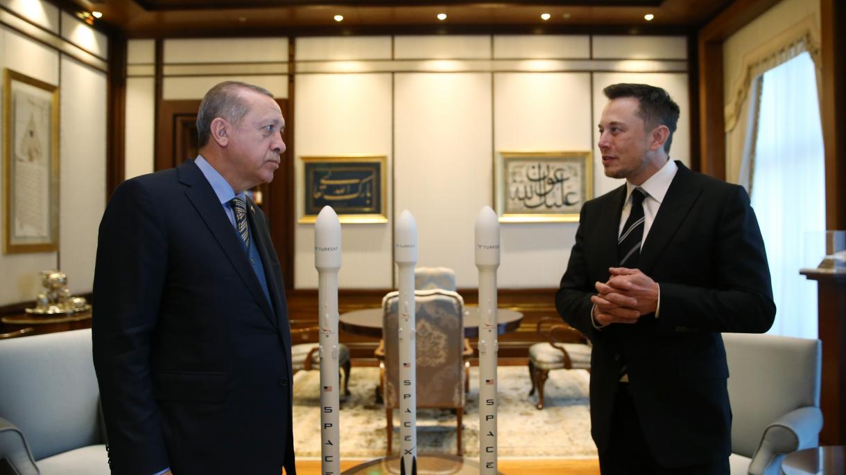 اسپیس ایکس کے بانی کی صدر ایردوان سے ملاقات،مشترکہ تعاون بڑھانے پر غور