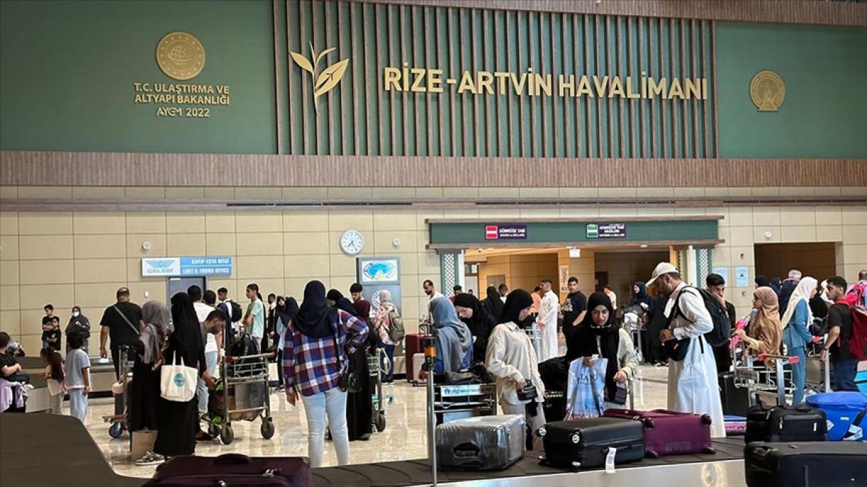 Bahrayndan Rize-Artvin aeroportiga charter reyslar boshlandi