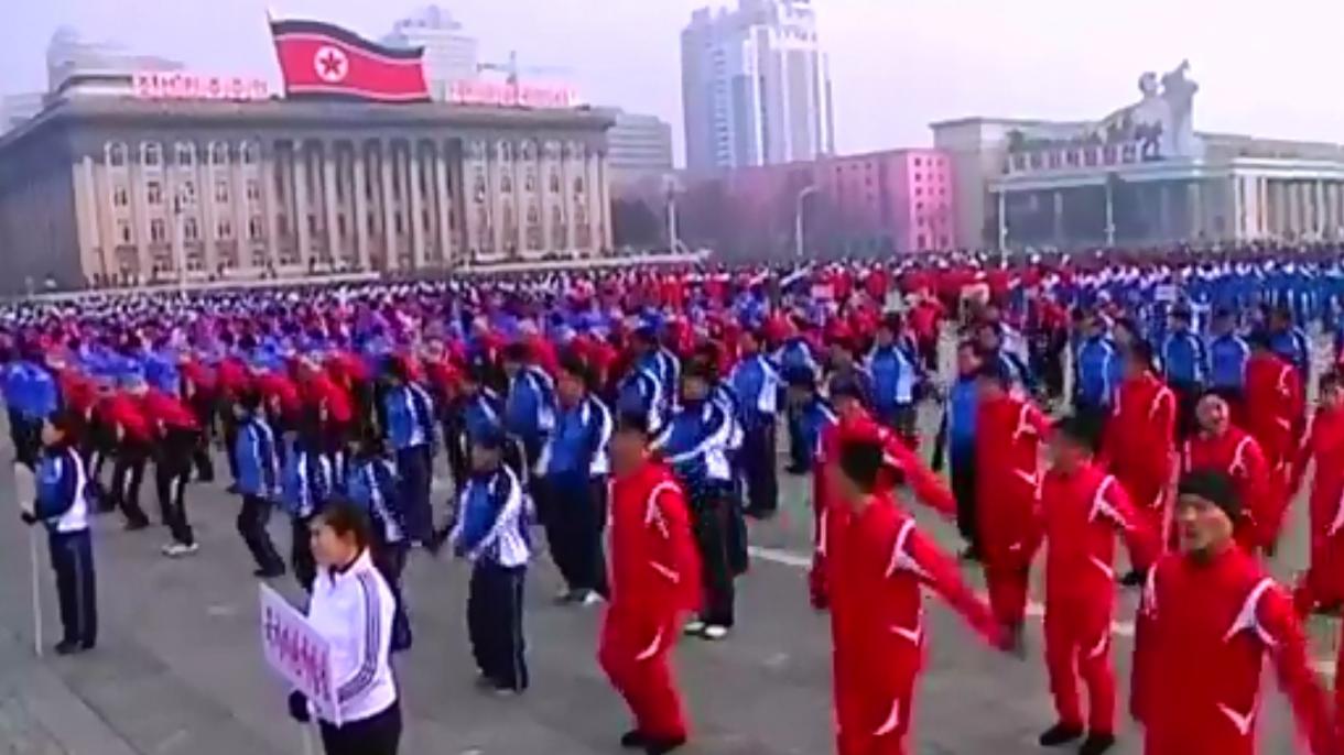 Corea del Norte celebra el primer día deportivo de 2019